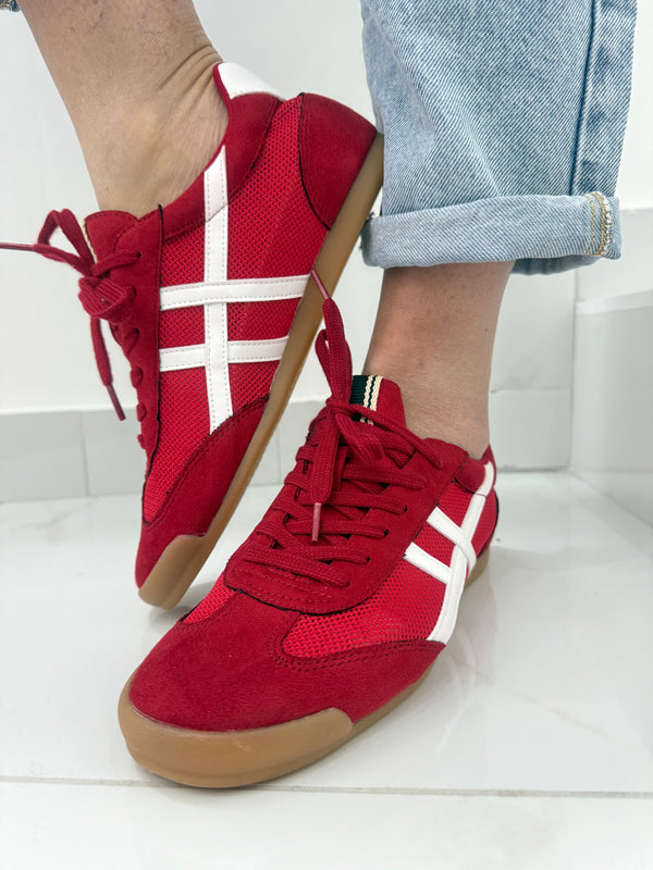 Sneakers in tela Corina