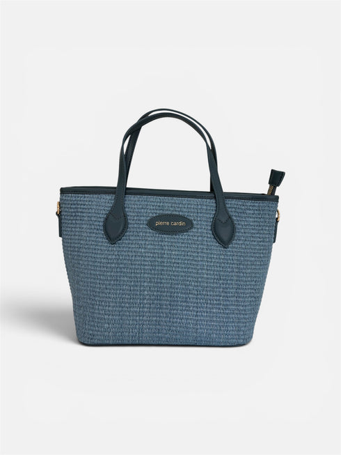 Shopping Bag Pierre Cardin in Rafia