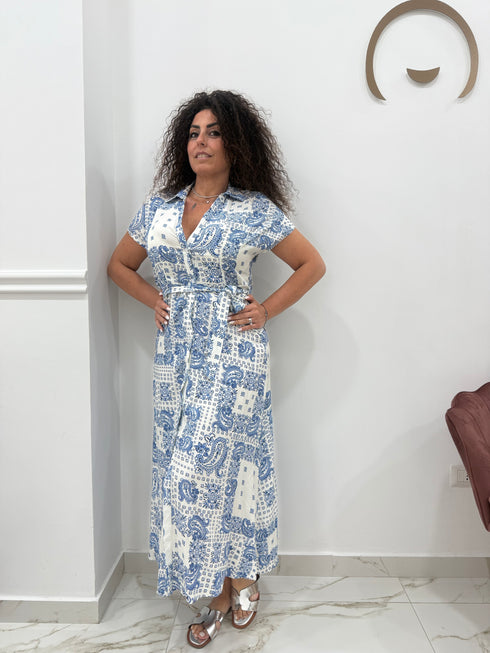 Abito chemisier paisley Two Way