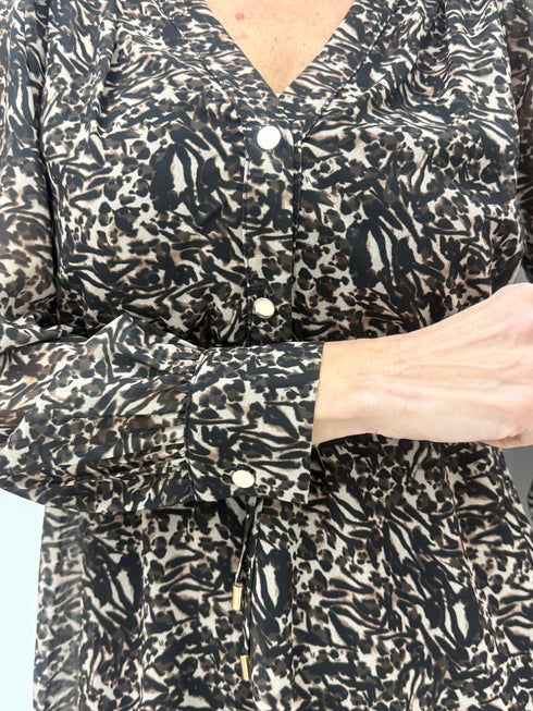 Abito Two Way con coulisse