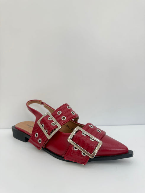 Ballerine con fibbie Annaci