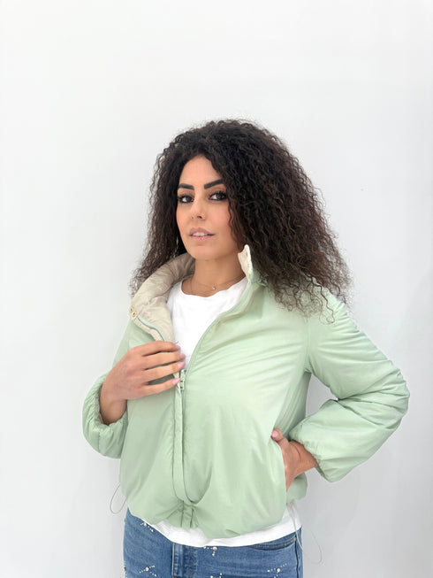 Giubbino double face Giulia Fontana con coulisse