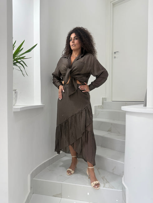 Coordinato misto lino AnnaCi