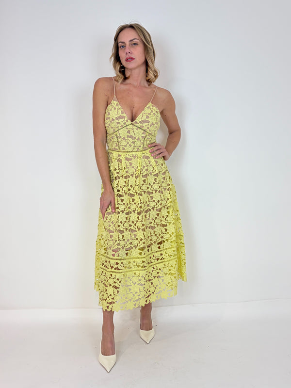 Abito campana merletto Silvian Heach