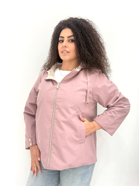 Giubbino modello Kway double face Giulia Fontana