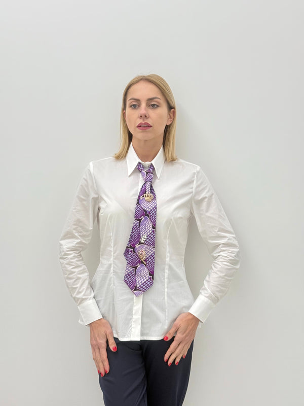 Camicia con cravatta Elena Casali