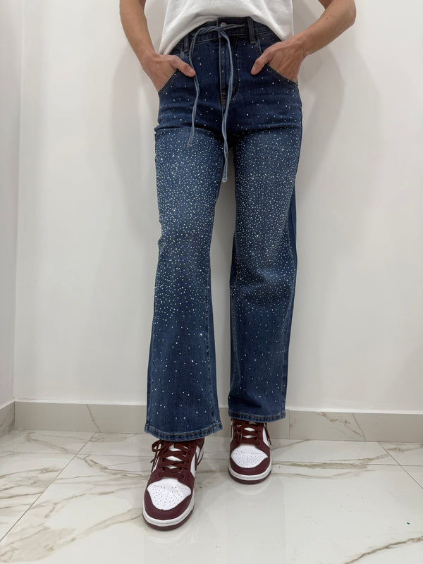 Jeans Swarovski con laccio AnnaCi