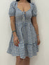 Abito corto a quadretti AnnaCi
