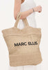 Borsa Tote Shopper Marc Ellis "Antigua" in Rafia