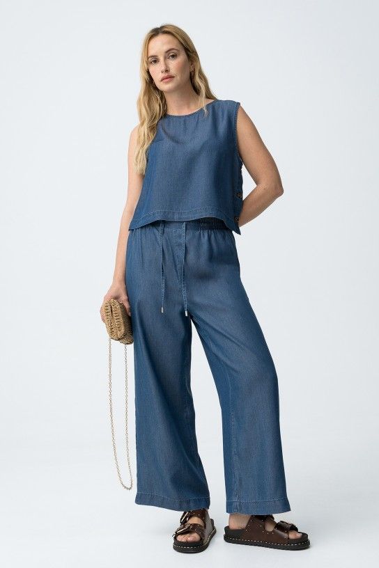 Pantalaccio cropped  tiffosi Francesca