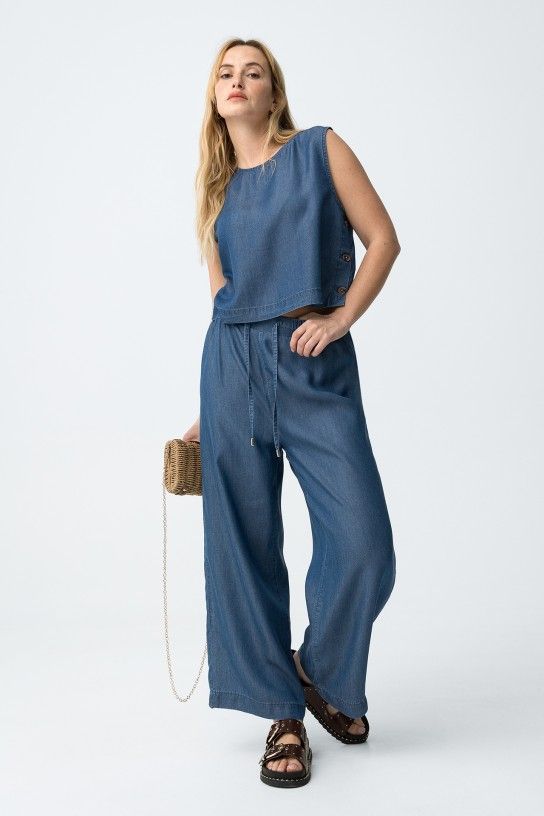 Pantalaccio cropped  tiffosi Francesca