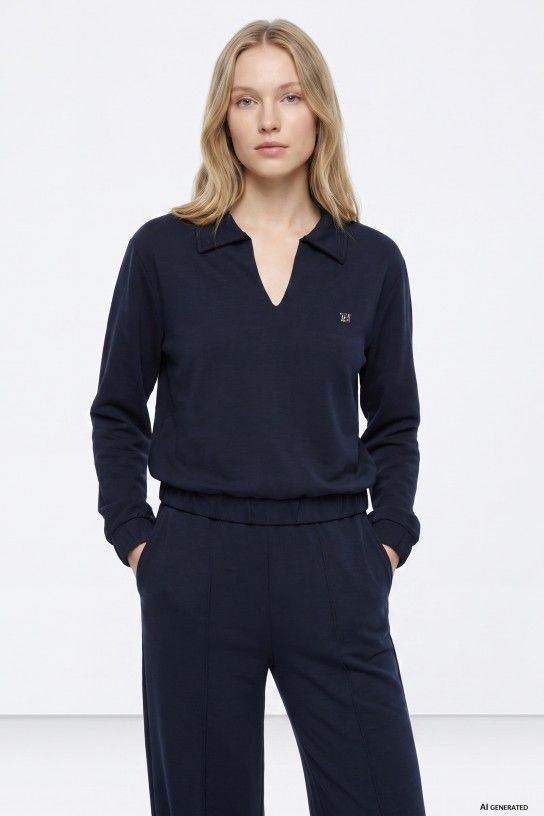 Felpa polo valentina_C Tiffosi