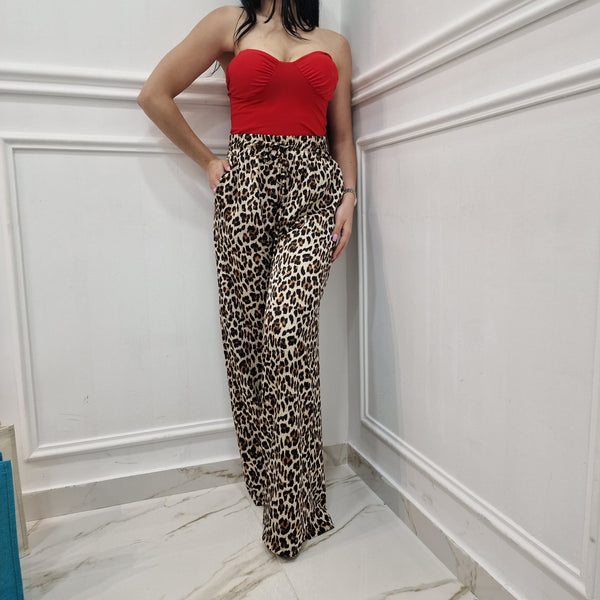 Pantalone donna leopardato AnnaCi