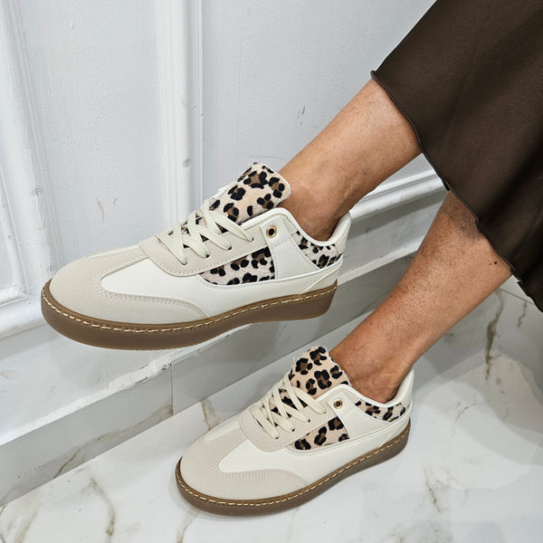 Sneakers donna animalier AnnaCi