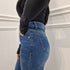 Jeans donna con piega Giulia Fontana