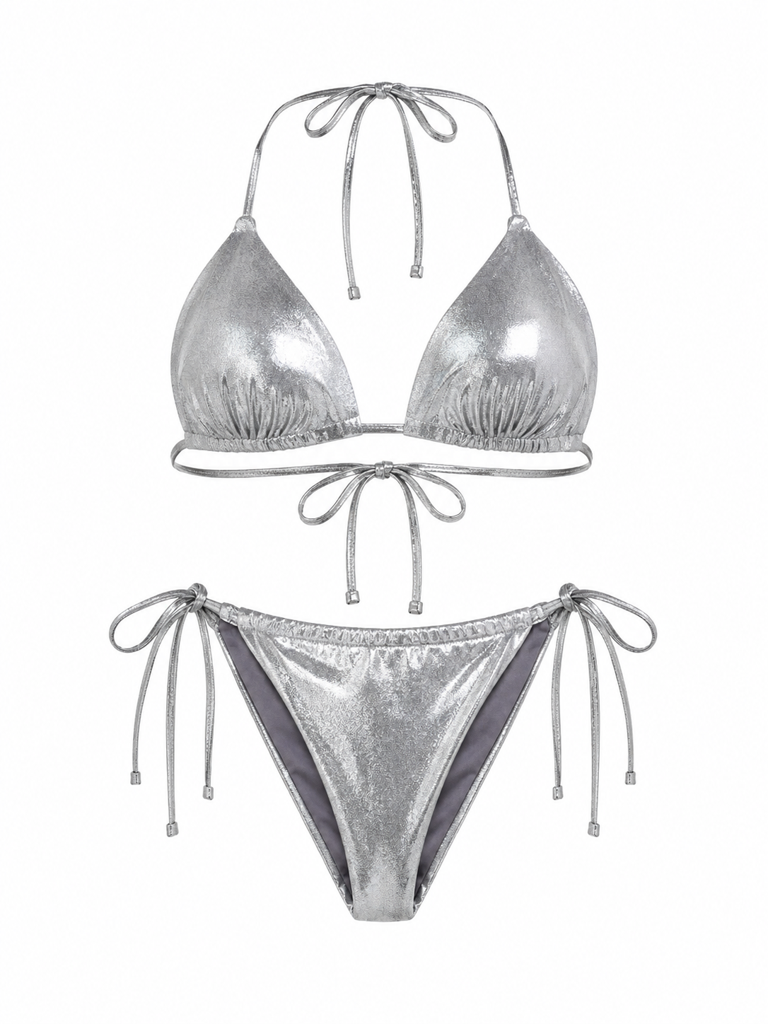 Bikini Due Pezzi "Lumina" Effect Spalmato