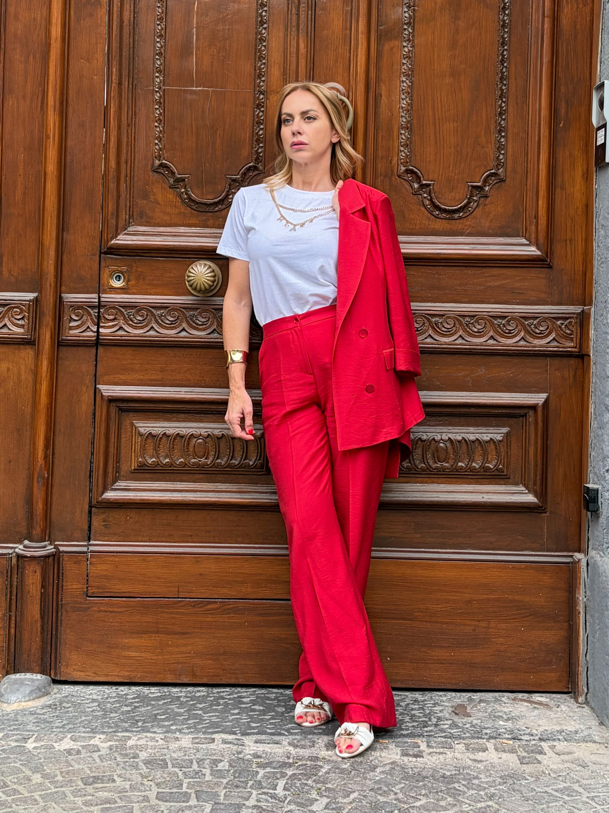Tailleur lino summer