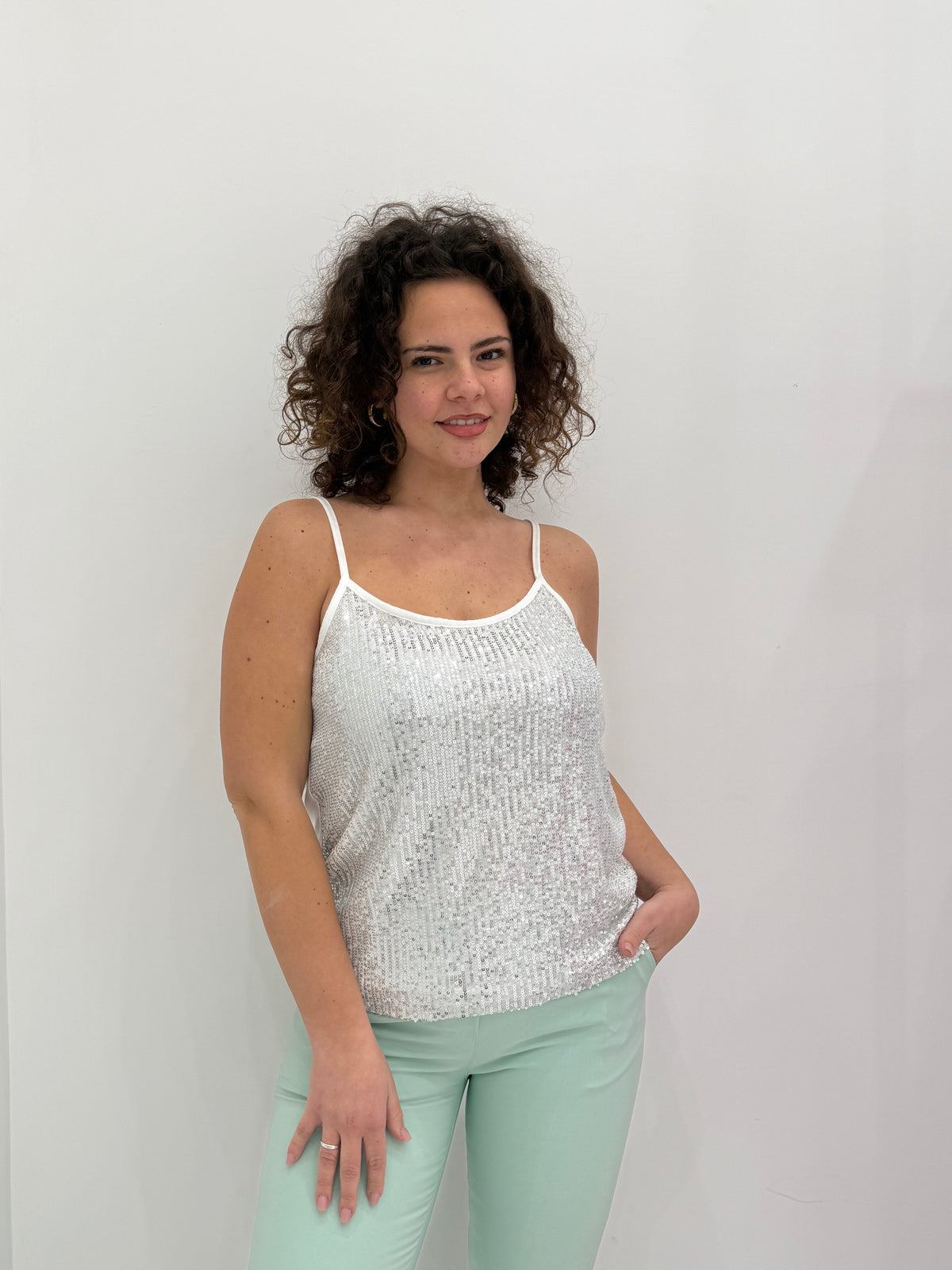 Sottogiacca pailletato