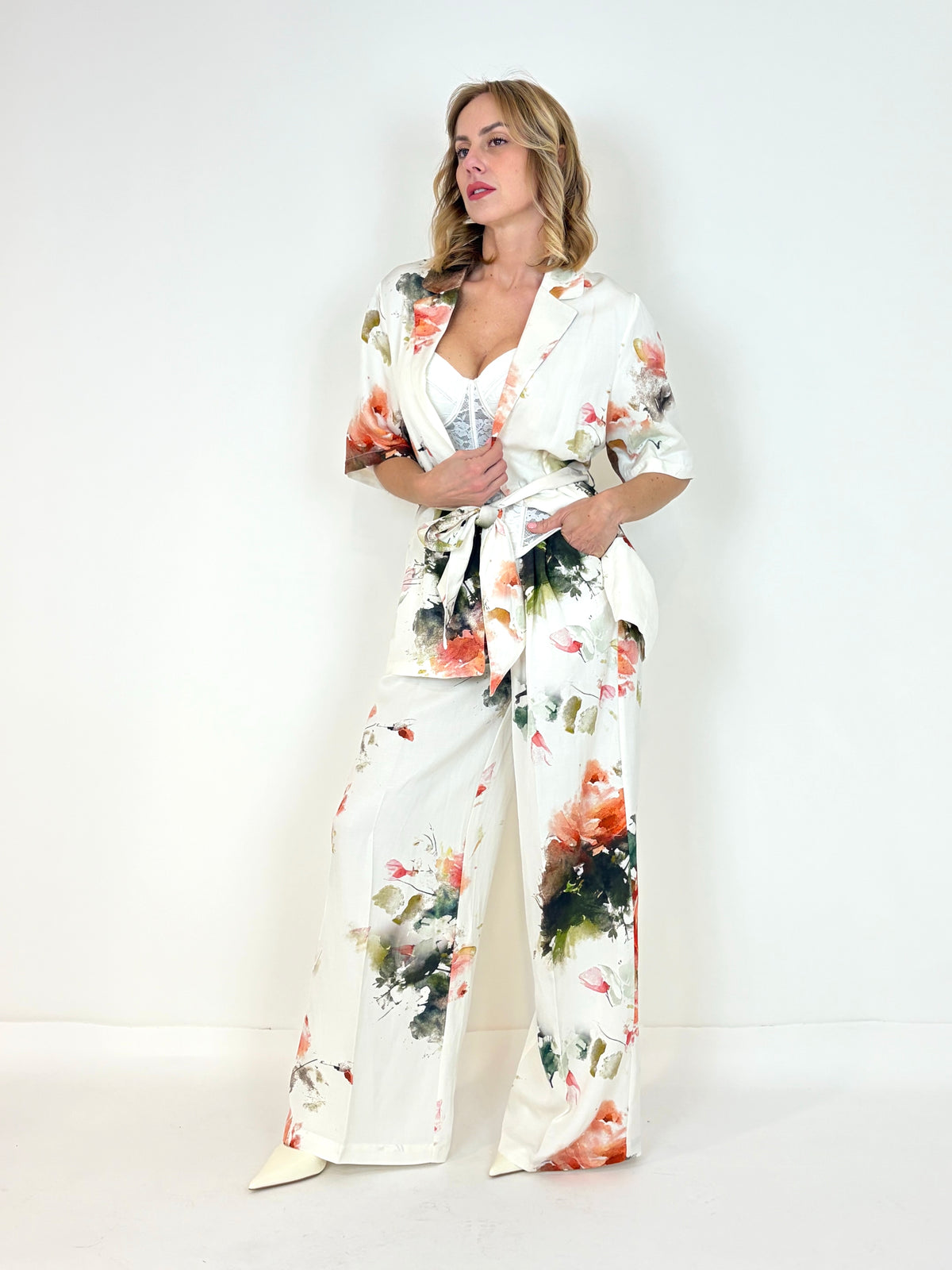 Completo Silvian Heach con giacca Kimono