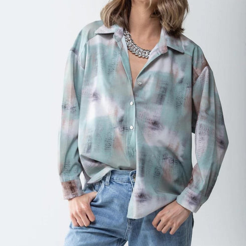 Blusa donna tie dye Two Way