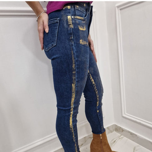 Jeans Donna Skinny Oro
