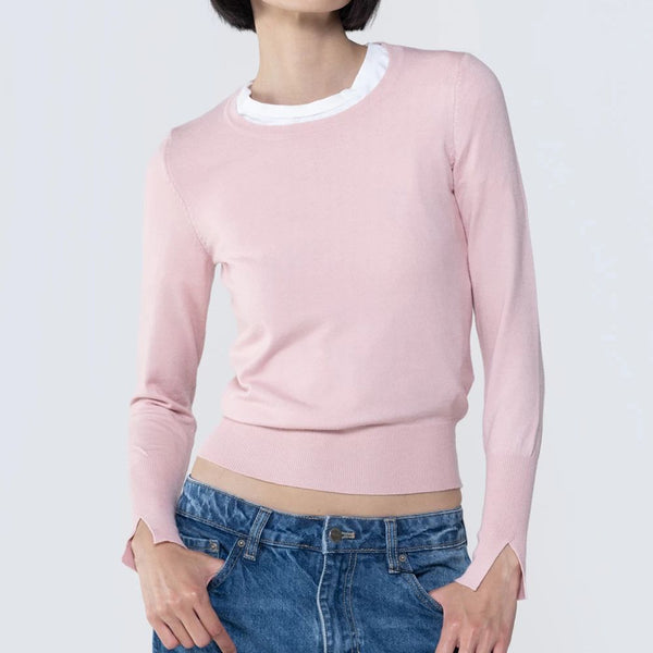 Maglia donna girocollo Two Way