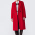 Cappotto doppiopetto rosso Two Way