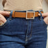 Cintura donna Jeans con Fibbia e strass