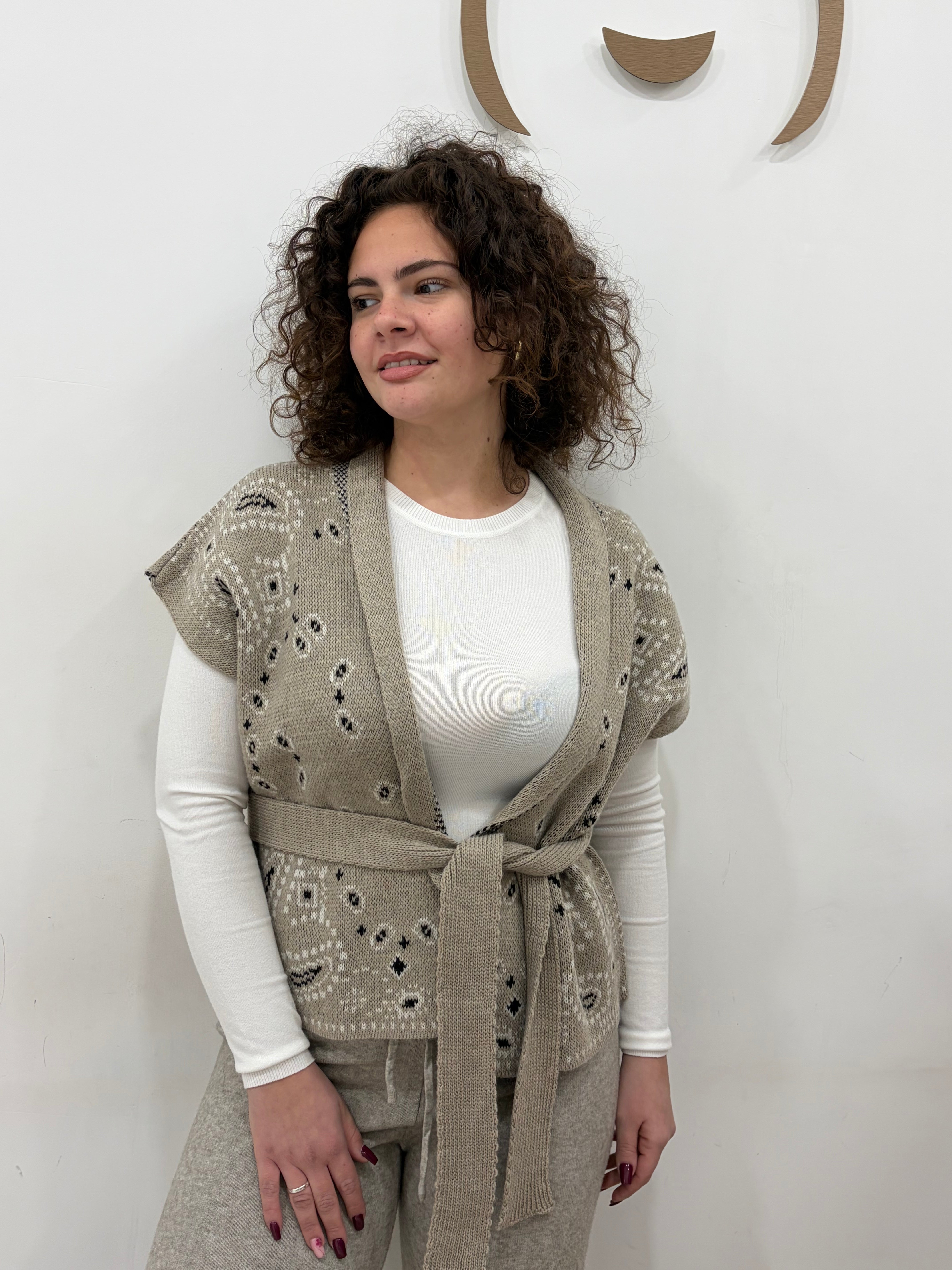 Kimono gilet Two way