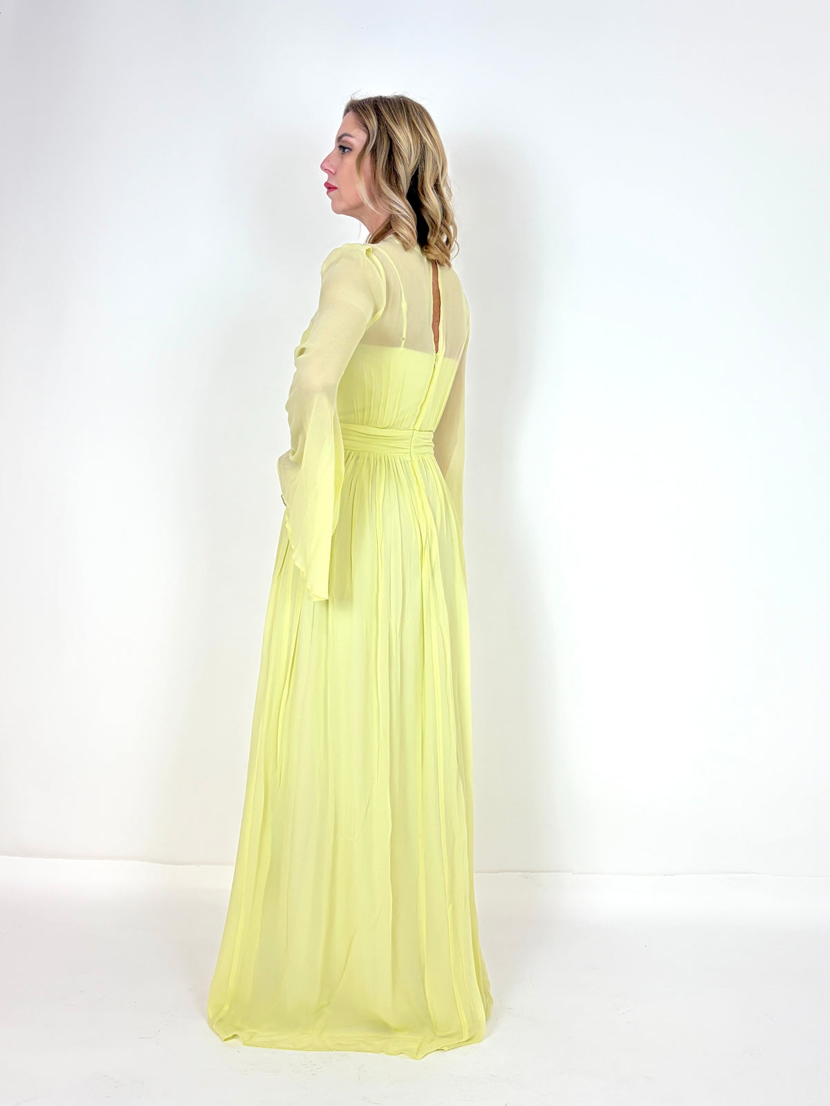 Abito Lungo Cerimonia Silvian Heach – Giallo Cedro