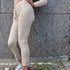 Pantalone donna in cotone Capri Button