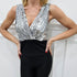 Top Blooma con Paillettes